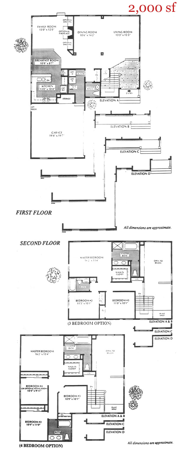 Floor Plans Lake Cushetunk Woods Whitehouse Station Hunterdon County