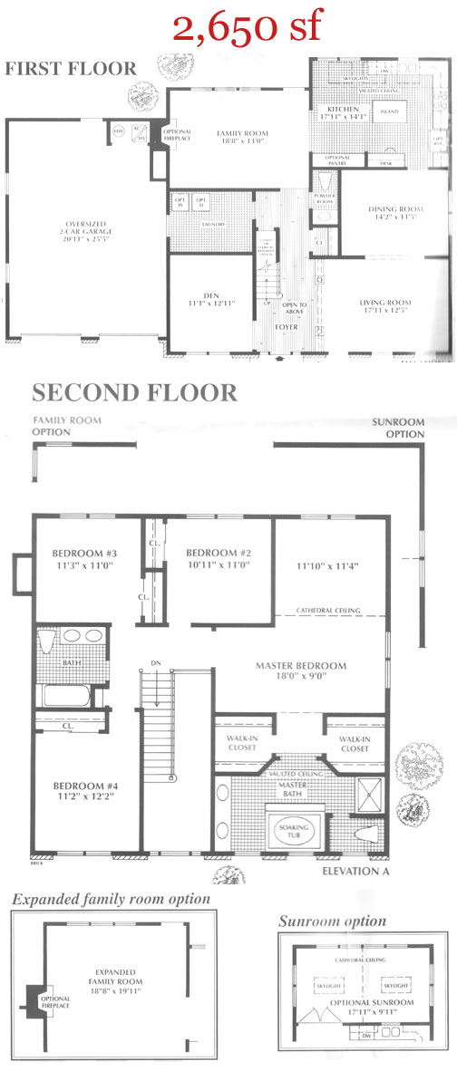Floor Plans Lake Cushetunk Woods Whitehouse Station Hunterdon County
