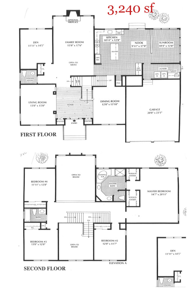 Floor Plans Lake Cushetunk Woods Whitehouse Station Hunterdon County